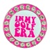 Magnetyczny marker golfowy z kryształkami - Golf Era różowy