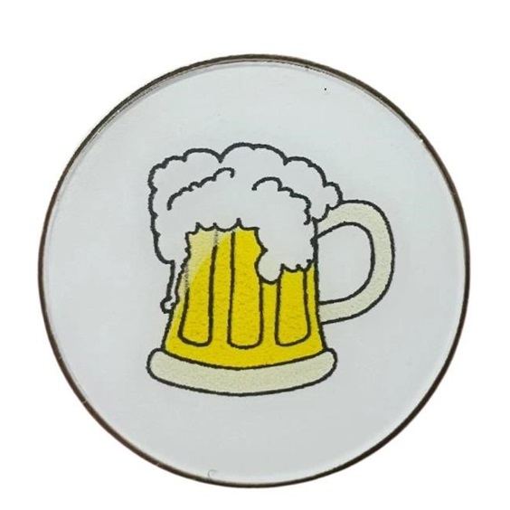 Magnetyczny marker golfowy - piwo