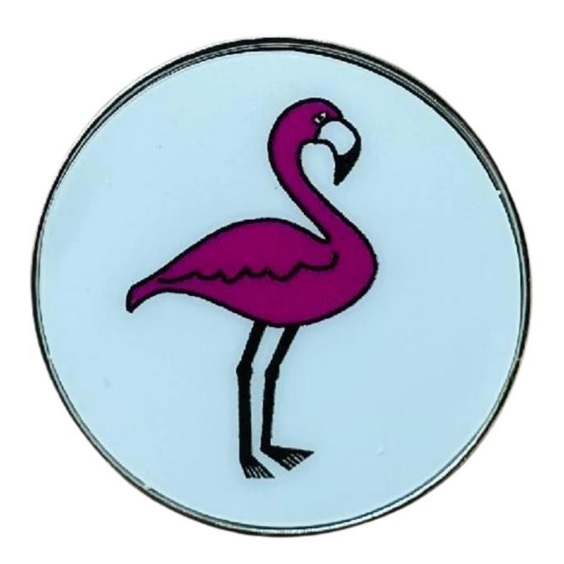 Magnetyczny marker golfowy - flaming