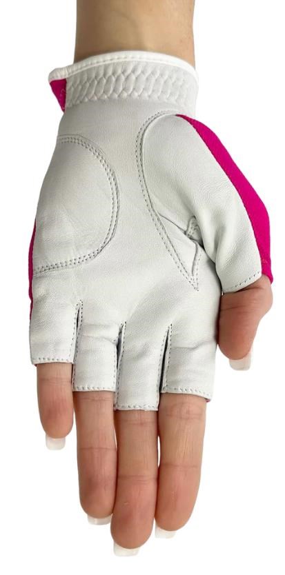 Best of Golf America Half Finger damska rękawica golfowa, różowa