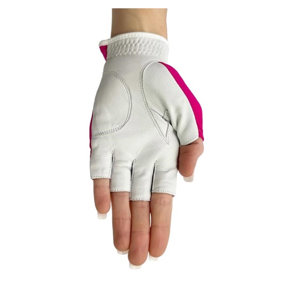 Best of Golf America Half Finger damska rękawica golfowa, różowa