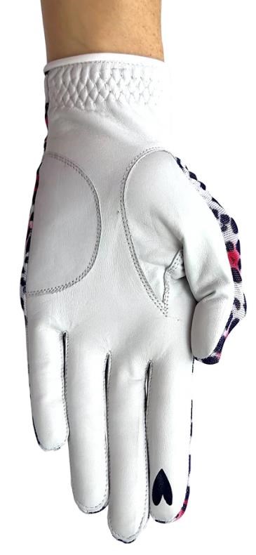 Best of Golf America Ladybird damska rękawiczka golfowa, biało/różowa