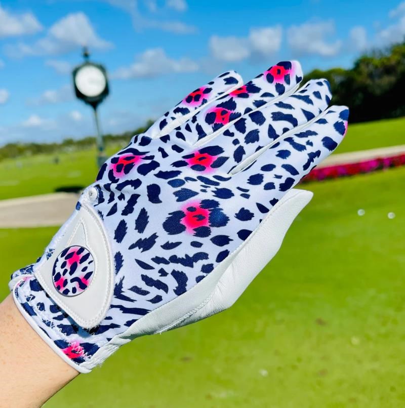 Best of Golf America Ladybird damska rękawiczka golfowa, biało/różowa