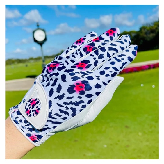 Best of Golf America Ladybird damska rękawiczka golfowa, biało/różowa
