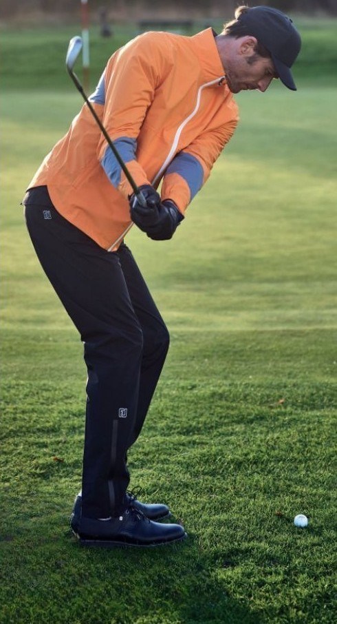 FootJoy HydroLite X męska kurtka wodoodporna, solar/basalt