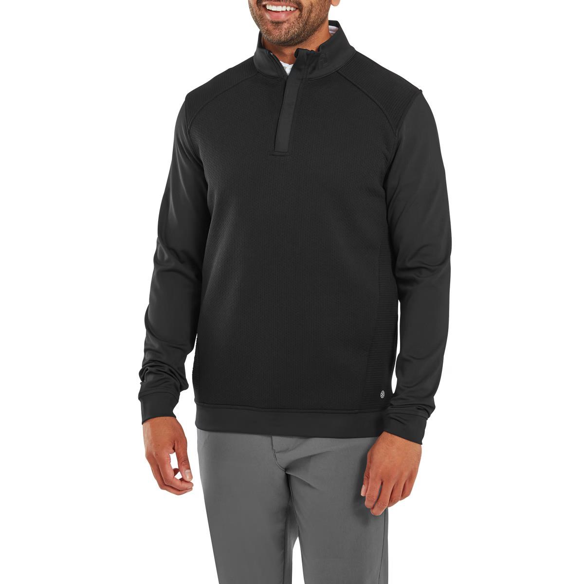 Footjoy ThermoSeries Ottoman Midlayer męska bluza, czarna
