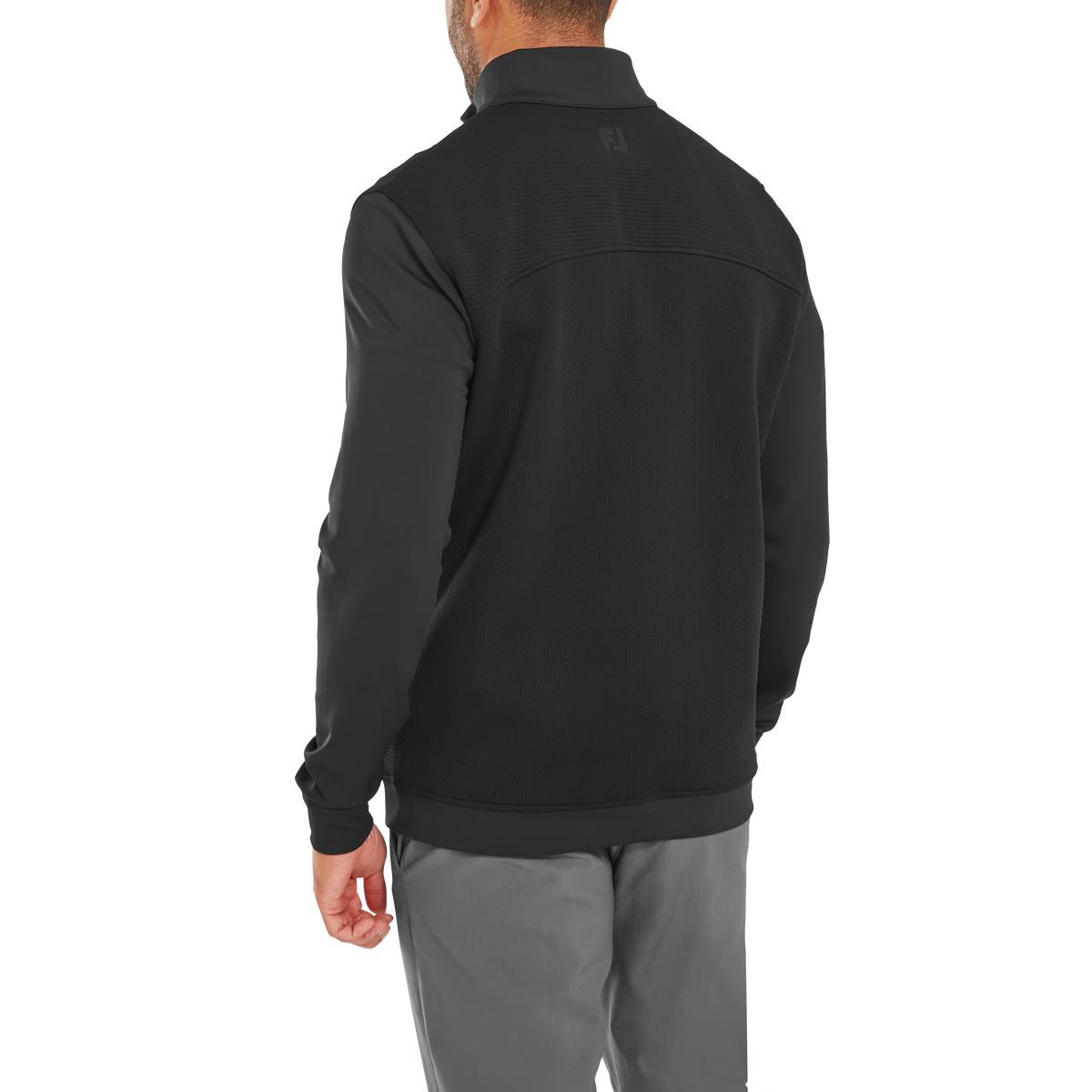 Footjoy ThermoSeries Ottoman Midlayer męska bluza, czarna