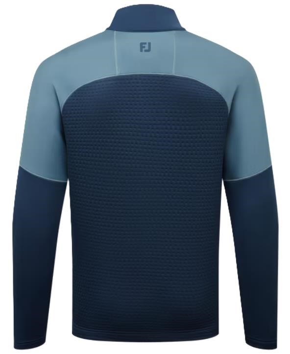 FootJoy ThermoSeries Jacquard Midlayer męska bluza, navy slate