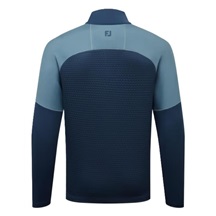 FootJoy ThermoSeries Jacquard Midlayer męska bluza, navy slate