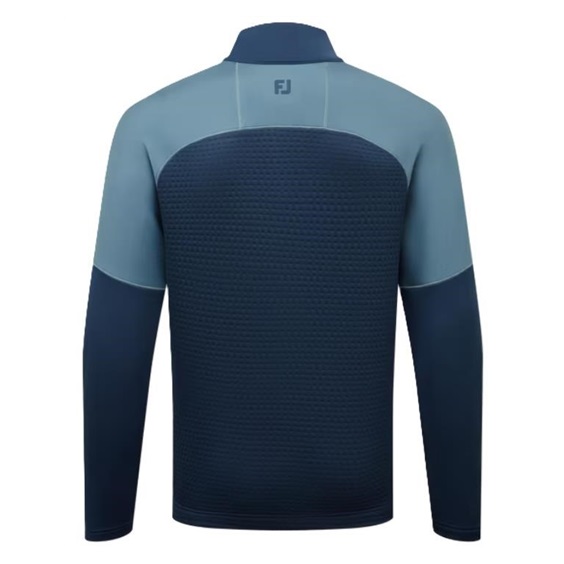 FootJoy ThermoSeries Jacquard Midlayer męska bluza, navy slate