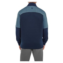 FootJoy ThermoSeries Jacquard Midlayer męska bluza, navy slate
