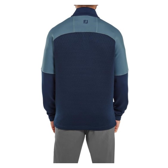 FootJoy ThermoSeries Jacquard Midlayer męska bluza, navy slate