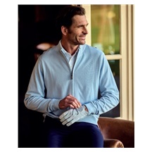 FootJoy DRIRELEASE FULL-ZIP LINED męski sweter, skyway