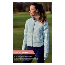 FootJoy ThermoSeries Insulated damska kurtka, ice blue