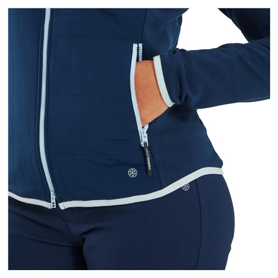FootJoy ThermoSeries Hybrid damska kurtka, granatowa
