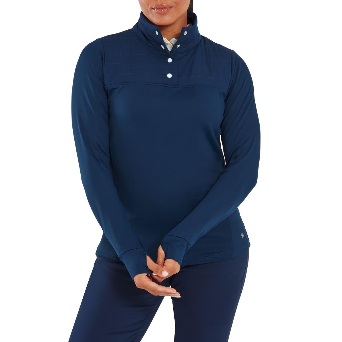 FootJoy ThermoSeries Hybrid Popover bluza damska, granatowa