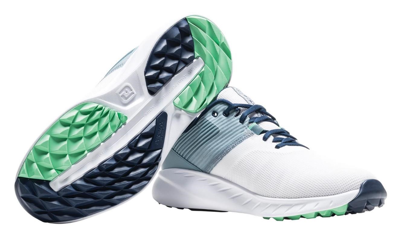 FootJoy Flex męskie buty golfowe, biało/niebieski