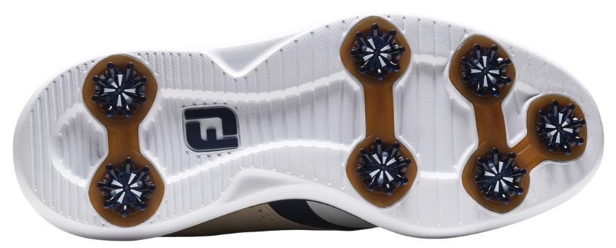 FootJoy Traditions męskie buty golfowe, biało/beżowe