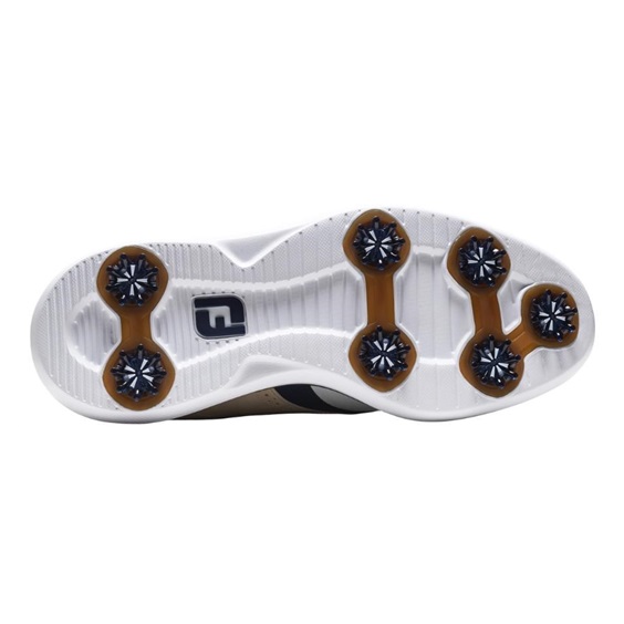 FootJoy Traditions męskie buty golfowe, biało/beżowe