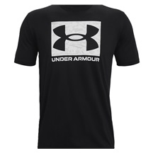 Under Armour ABC Camo Boxed Logo SS męski T-shirt, czarny