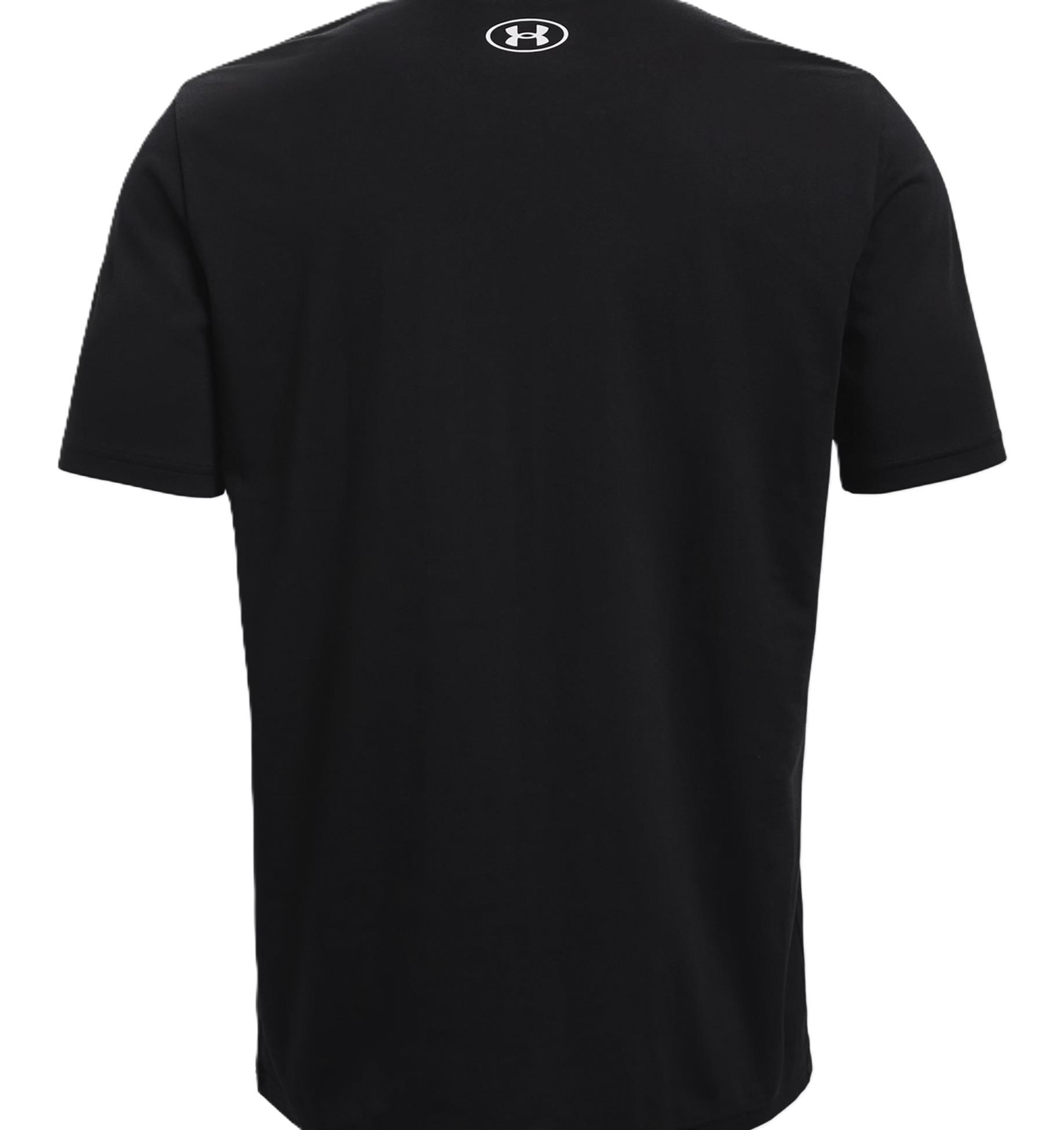 Under Armour ABC Camo Boxed Logo SS męski T-shirt, czarny