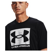 Under Armour ABC Camo Boxed Logo SS męski T-shirt, czarny