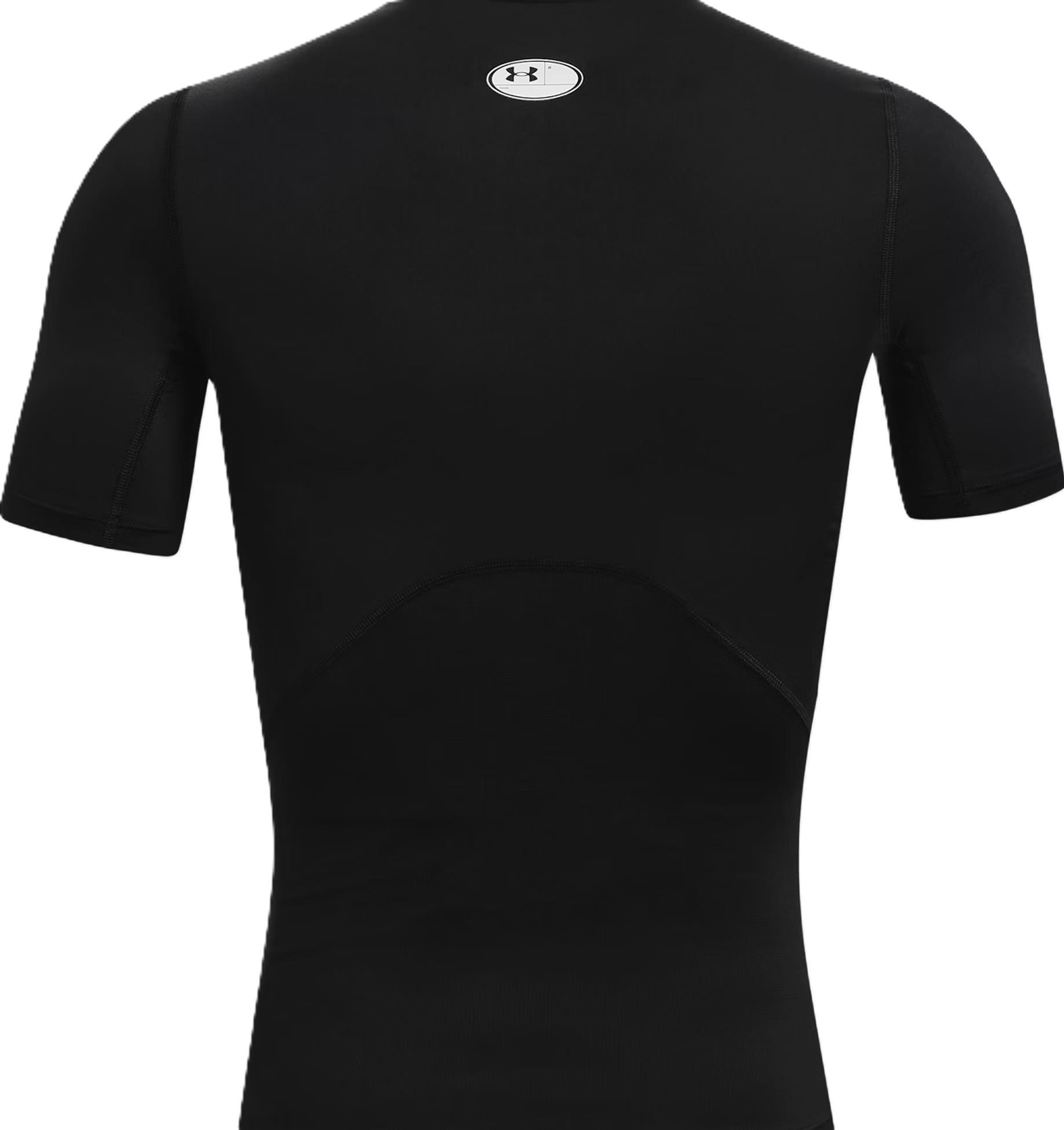 Under Armour HeatGear męska koszulka termiczna, czarna
