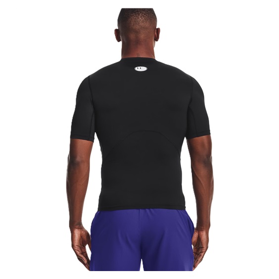 Under Armour HeatGear męska koszulka termiczna, czarna
