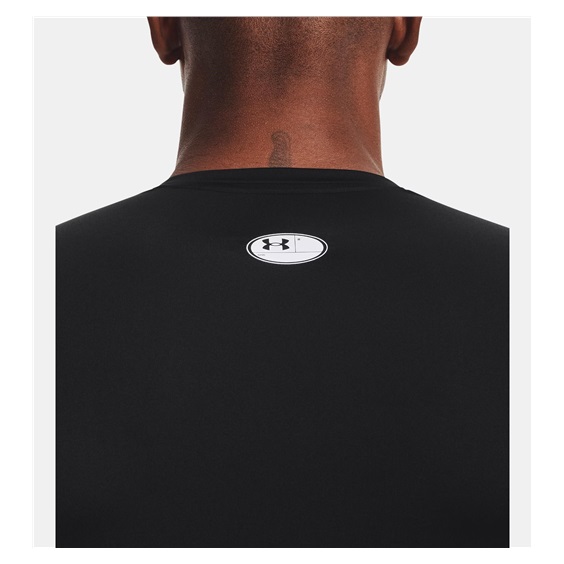 Under Armour HeatGear męska koszulka termiczna, czarna