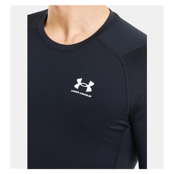 Under Armour HeatGear męska koszulka termiczna, czarna
