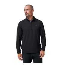 Travis Mathew Wanderlust quater zip męska kurtka, czarna