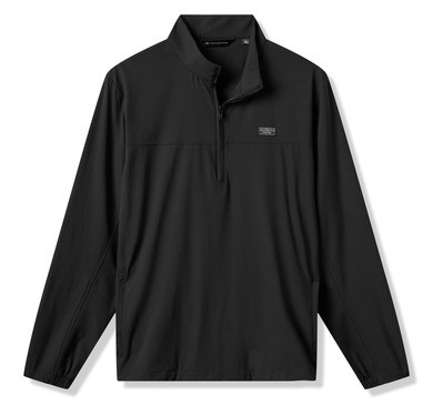Travis Mathew Wanderlust quater zip męska kurtka, czarna