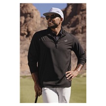 Travis Mathew Wanderlust quater zip męska kurtka, czarna