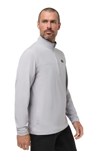 Travis Mathew Wanderlust quater zip męska kurtka, micro chip