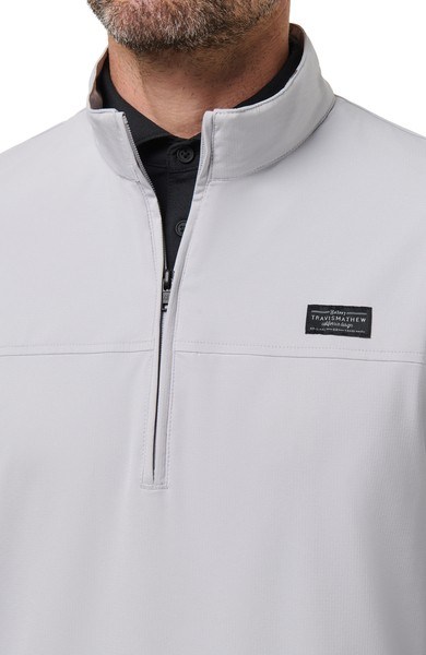 Travis Mathew Wanderlust quater zip męska kurtka, micro chip