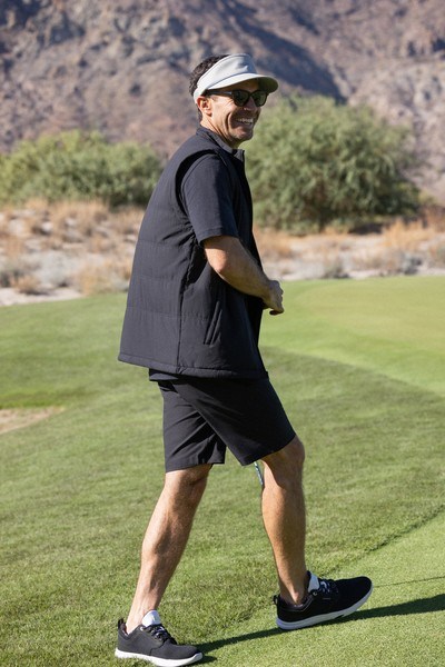 Travis Mathew Wanderlust męska kamizelka, czarna