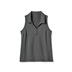Travis Mathew Featherweight Active damskie polo bez rękawów, czarne