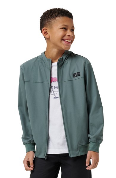 Travis Mathew Wanderlust dziecięca bluza, balsam green