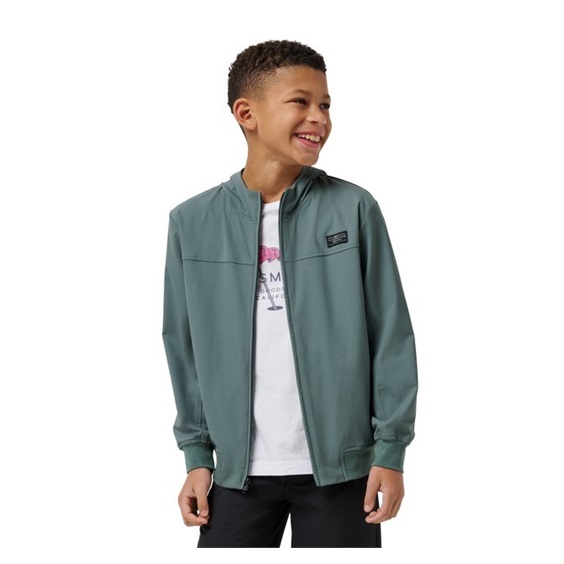 Travis Mathew Wanderlust dziecięca bluza, balsam green