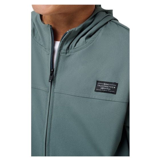 Travis Mathew Wanderlust dziecięca bluza, balsam green