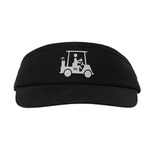 Travis Mathew Mapes Visor męski daszek, czarny