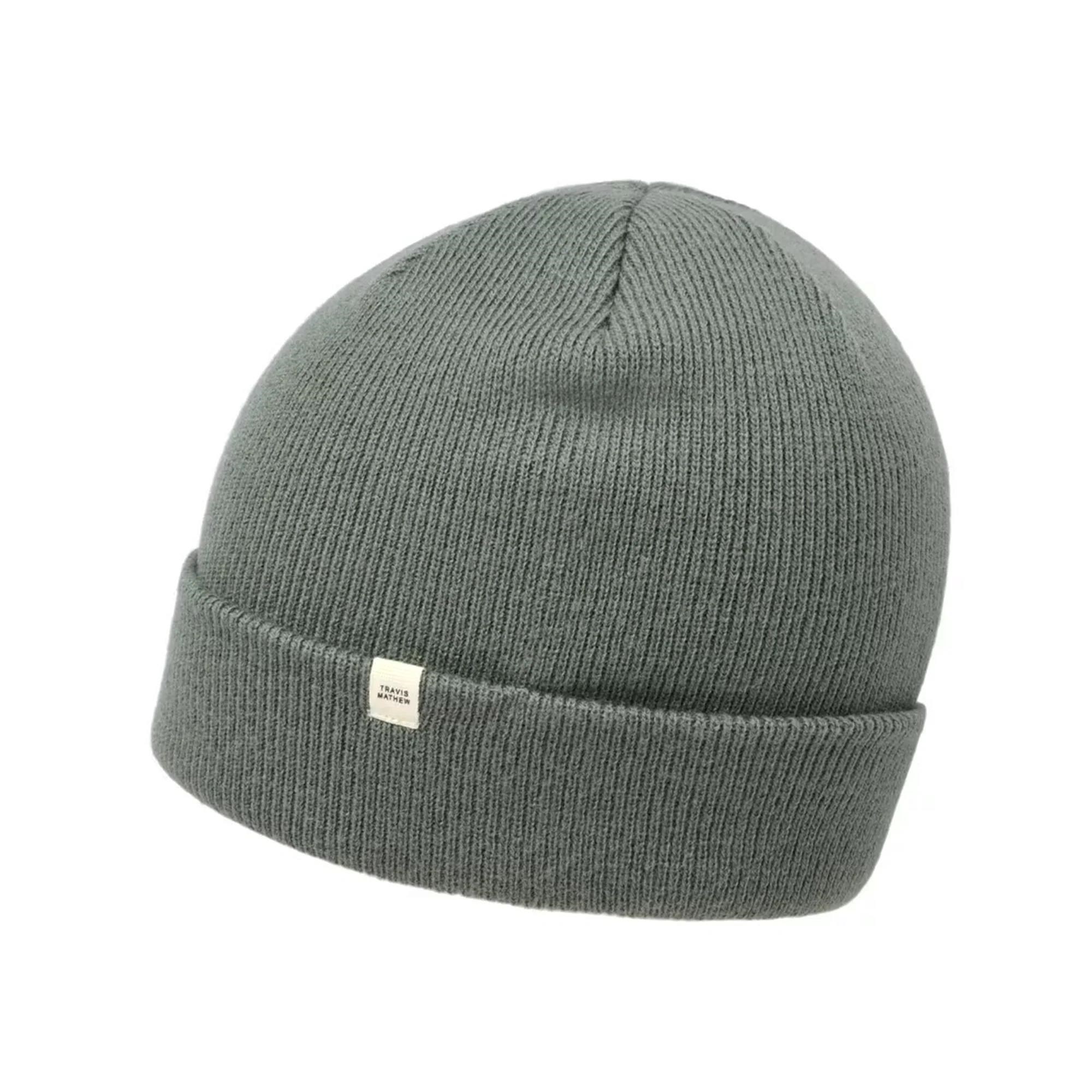 Travis Mathew Cloud Beanie męska czapka zimowa, dark olive