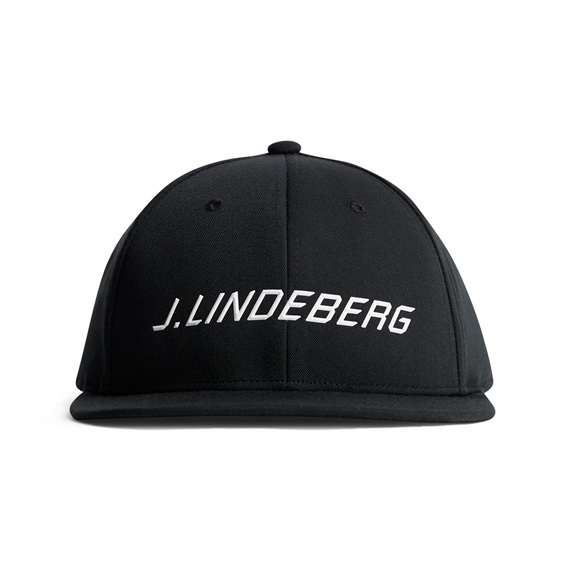 J.Lindeberg Drive Cap czapka z daszkiem, czarna