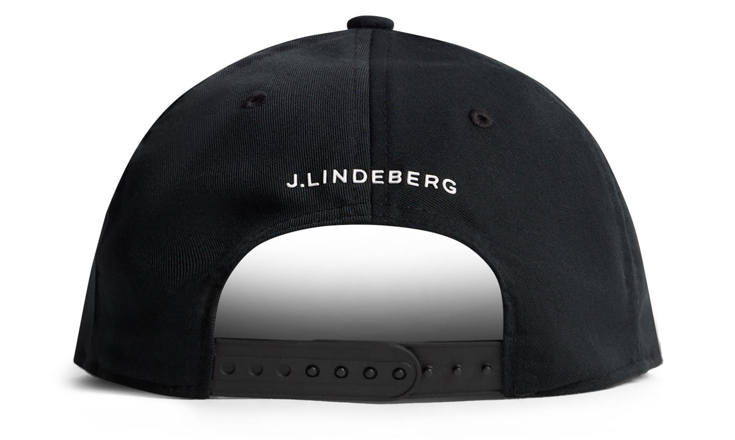 J.Lindeberg Drive Cap czapka z daszkiem, czarna