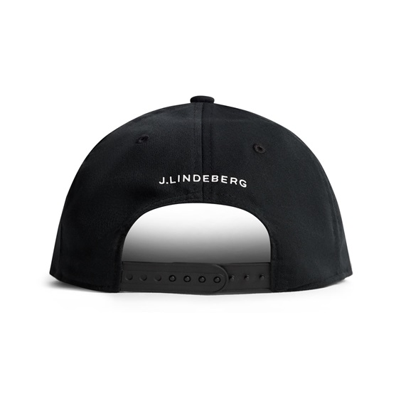 J.Lindeberg Drive Cap czapka z daszkiem, czarna