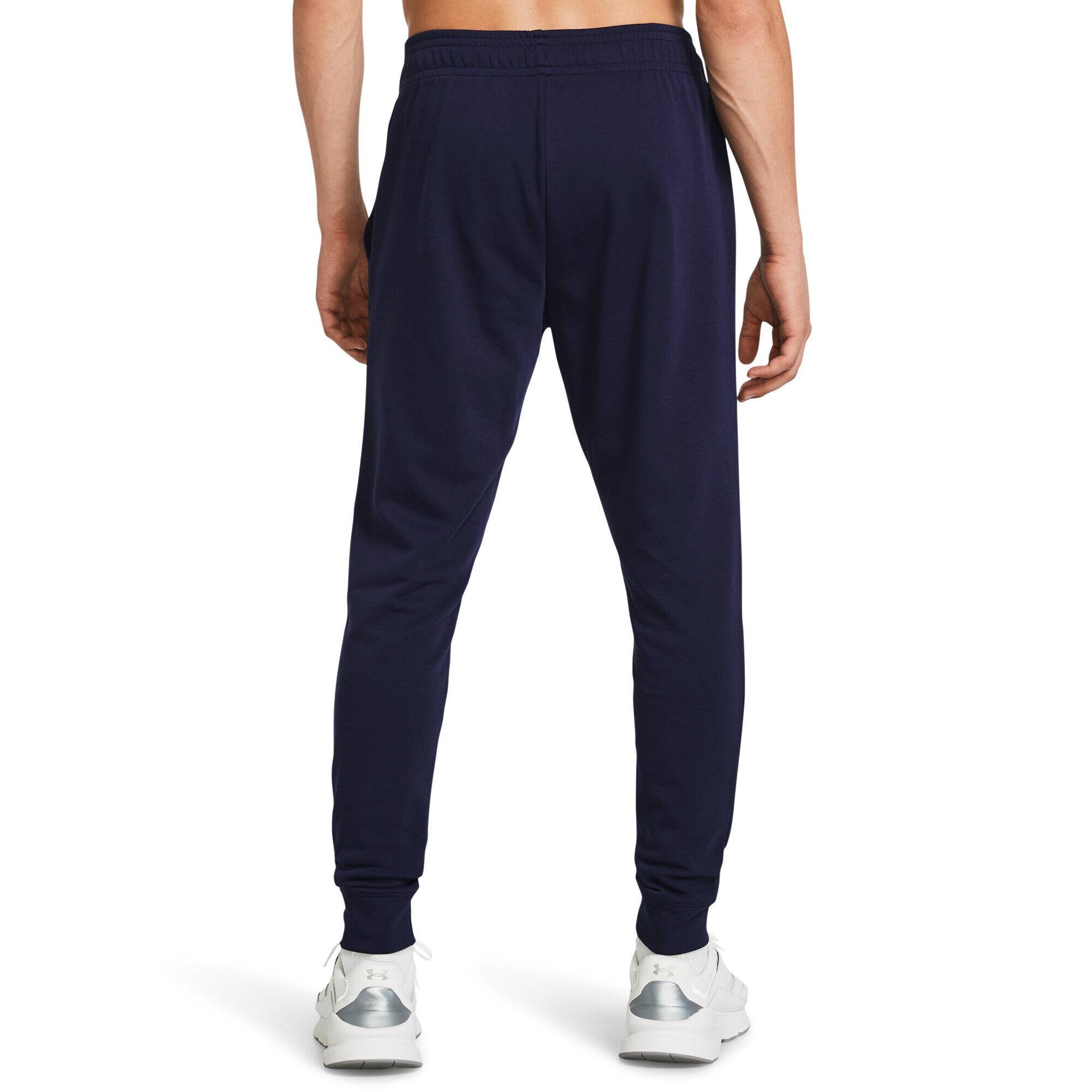 Under Armour Rival Terry męskie spodnie dresowe, granatowe