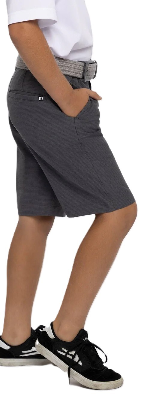 Travis Mathew Sand Harbor spodenki dla dzieci, heather dark grey
