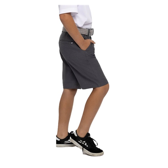 Travis Mathew Sand Harbor spodenki dla dzieci, heather dark grey