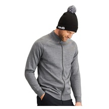 Ping Murphy Lined full zip męski sweter, szary