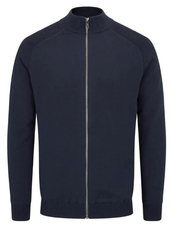 Ping Murphy Lined full zip męski sweter, granatowy